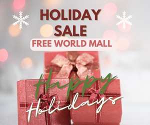 Shop Online Anytime at Free World Mall